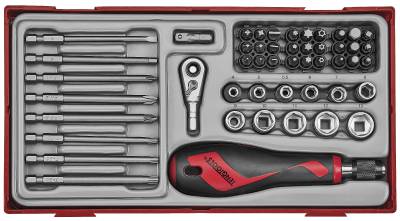 49 delars Bitsskruvmejselsats Teng Tools TTMDQ49