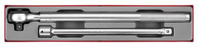 2 delars Spärrhandtagssats 3/4" Teng Tools TTX3402E