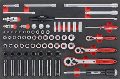 76 delars Hylsnyckelsats Teng Tools TTESK77